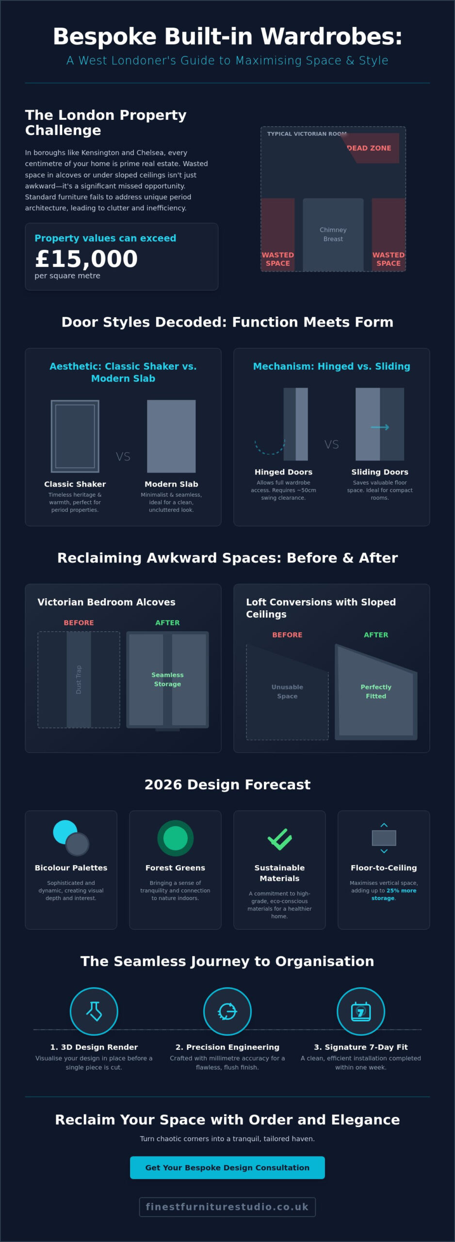 Bespoke Built-in Wardrobe Ideas for West London Homes in 2026