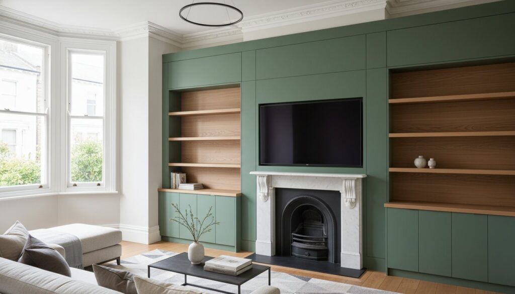 Bespoke Media Units Kensington: Luxury Fitted Furniture for West London Homes