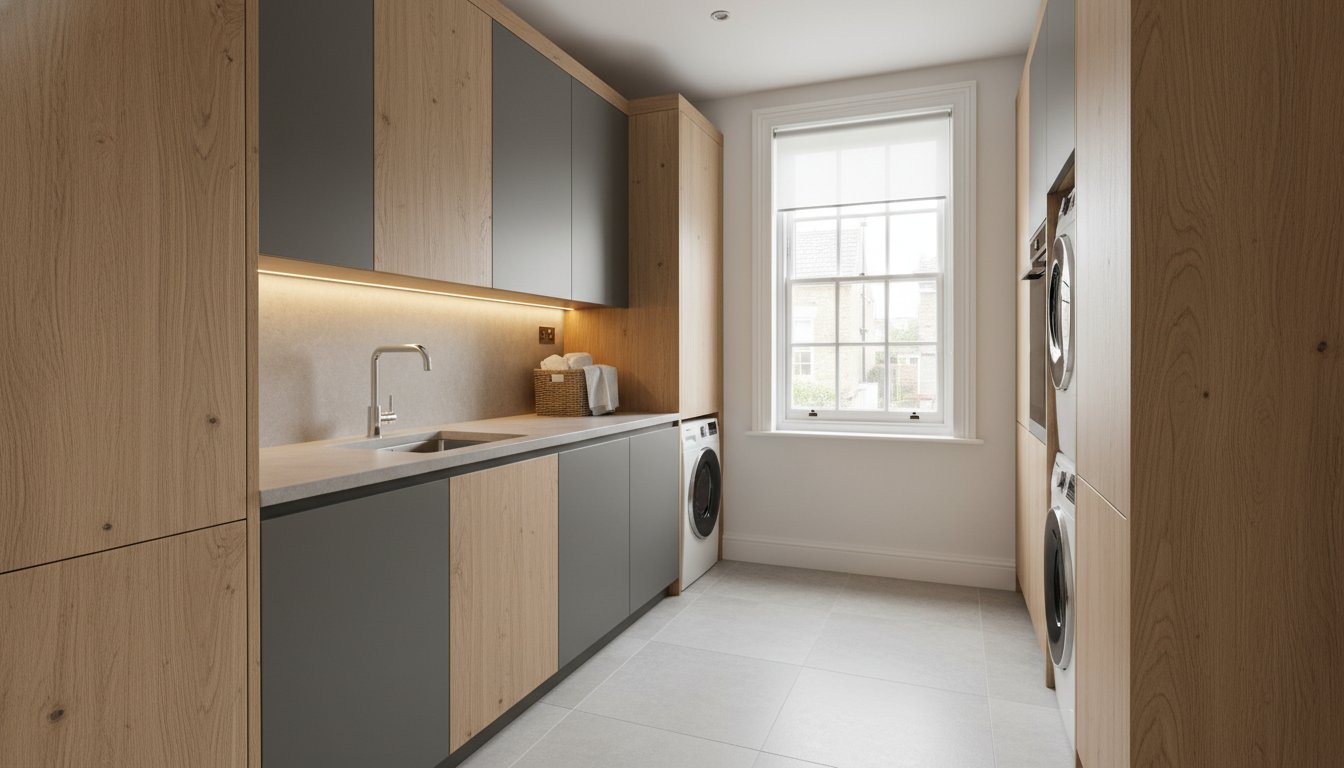 Bespoke Utility Room Cabinet Makers in Ealing: Luxury Storage Solutions