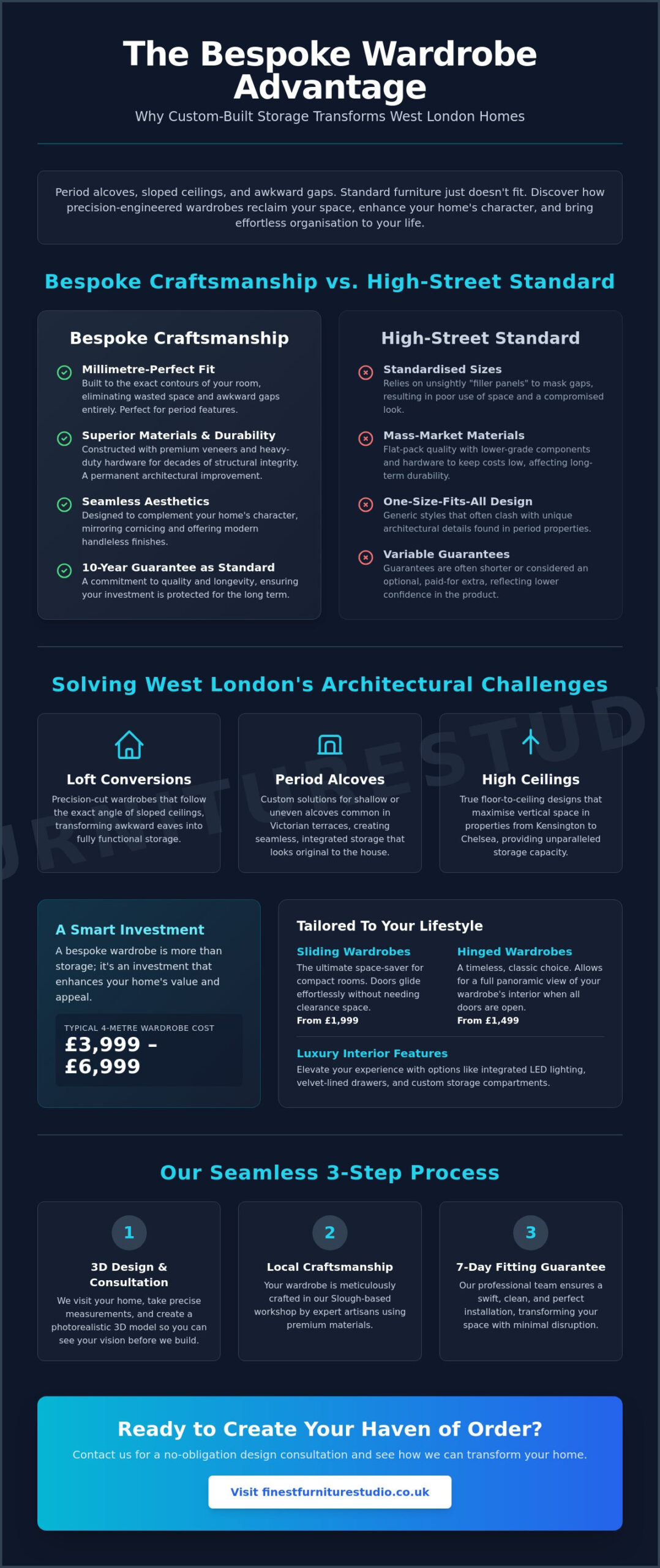 Bespoke Wardrobes Near Me: A 2026 Guide to Luxury Fitted Furniture in West London