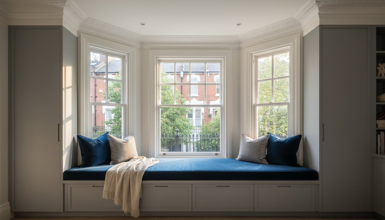 Bespoke Window Bay Seat Ideas: Maximising West London Period Homes in 2026