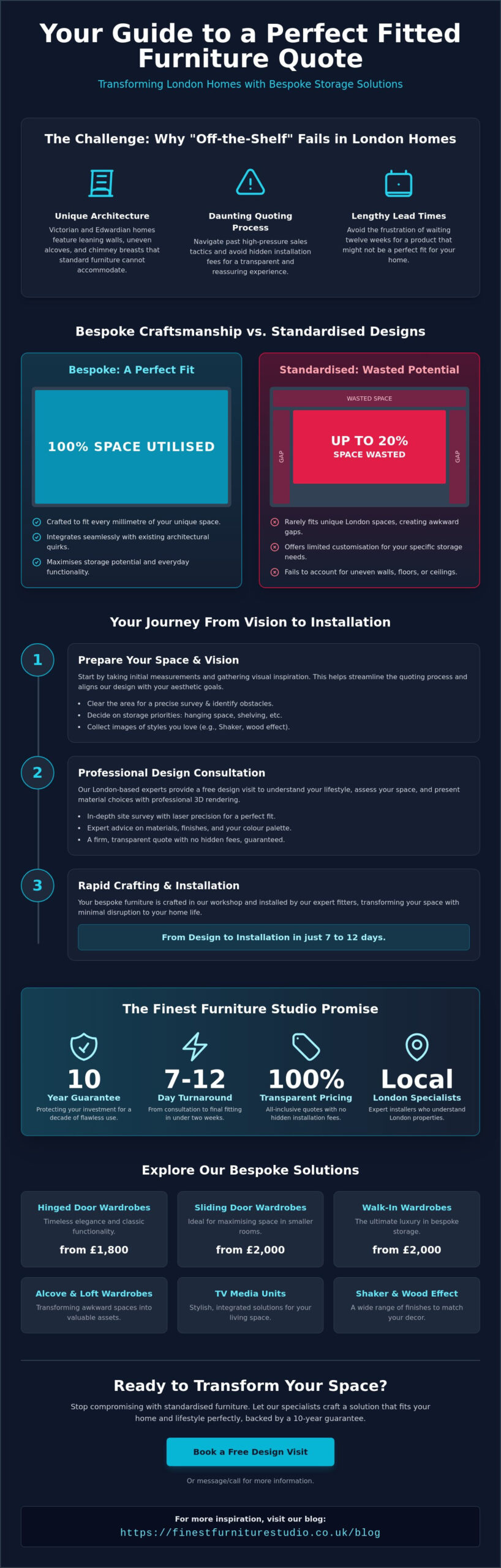 Getting a Quote for Fitted Furniture: A Homeowner’s Guide to Accuracy and Value