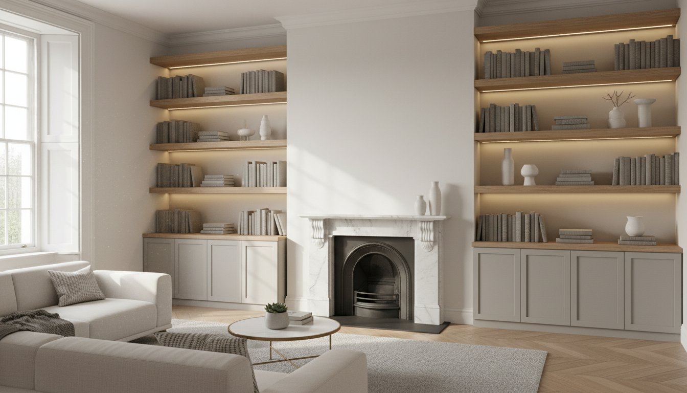 Bespoke Alcove Shelving and Cupboards: The 2026 Guide to Period Home Storage
