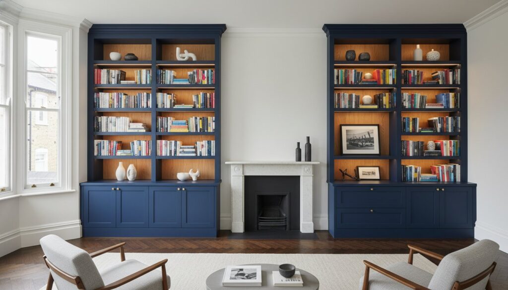 Home Library Design and Build Fulham: Bespoke Cabinetry for SW6 Homes