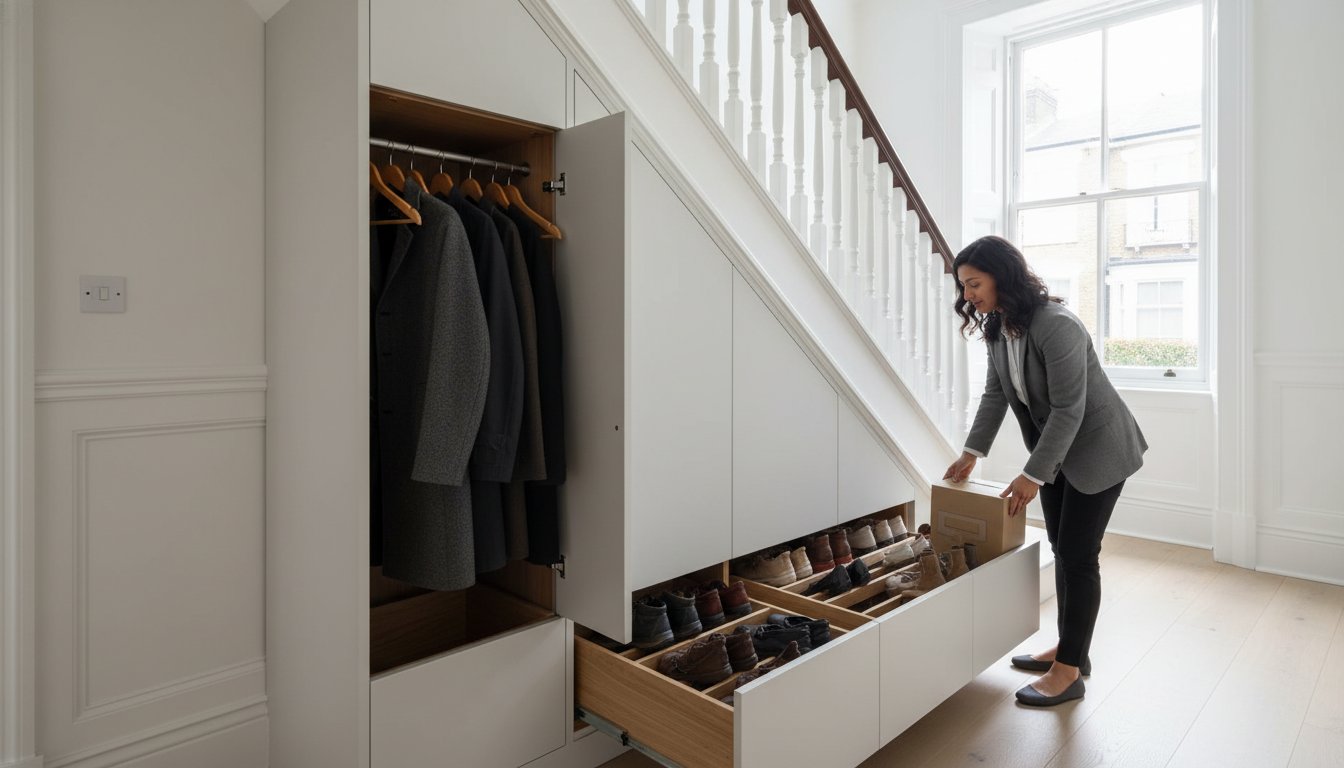 Bespoke Understairs Pull-Out Drawers: The 2026 Guide to Maximising Hallway Space