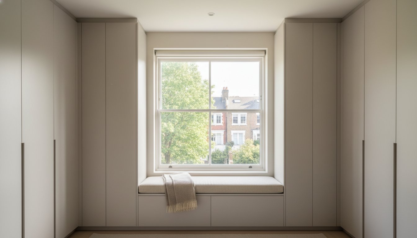 Fitted Wardrobes Around a Window: The 2026 Guide to Maximising Bedroom Space