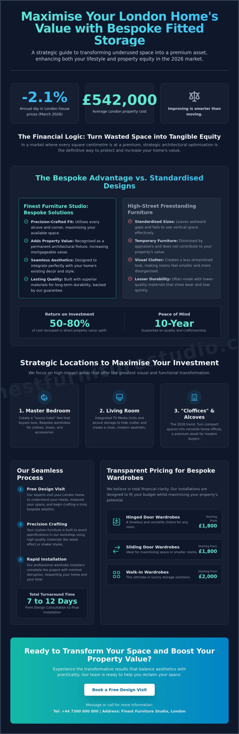Increasing Home Value with Fitted Storage in London: The 2026 Bespoke Guide