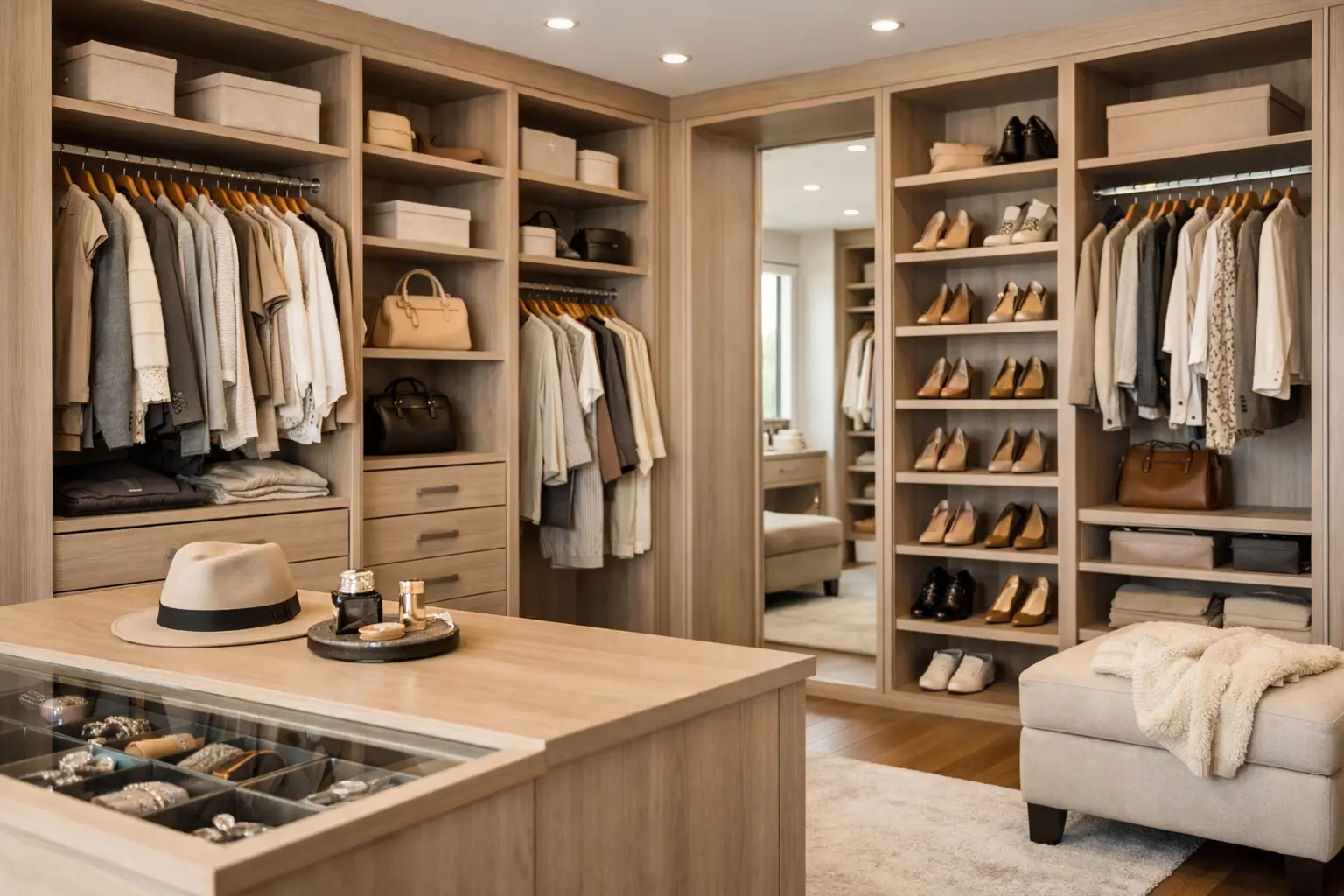 How to Design Walk In Closet Layout