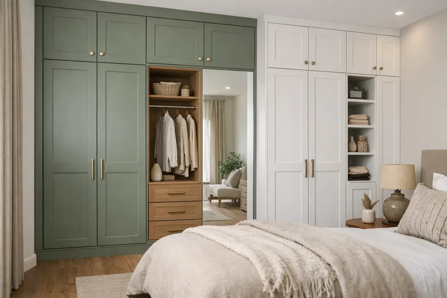 10 Modern Shaker Wardrobe Ideas for Bedrooms