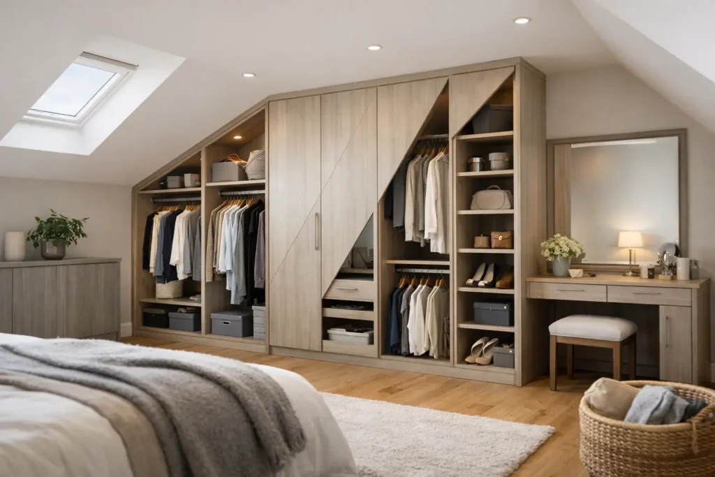 10 Sloping Loft Wardrobe Ideas That Work