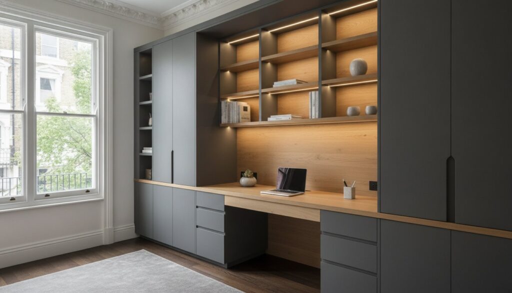 Bespoke Home Office Design in Notting Hill: Luxury Workspaces for W11 Homes