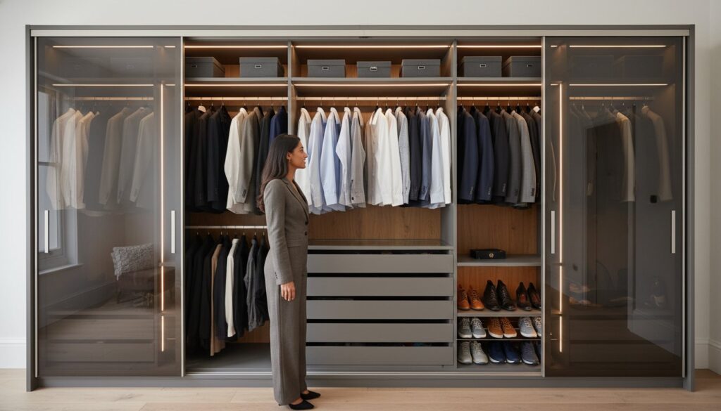 7 Luxury Sliding Wardrobe Interior Layout Ideas for Your London Home