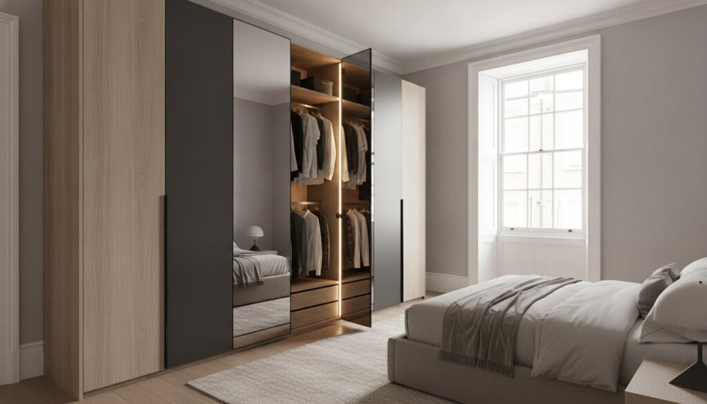 Mirrored Fitted Wardrobes Chelsea: Bespoke Luxury for SW3 and SW7 Interiors
