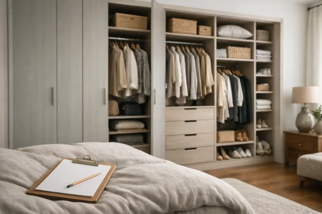 Fitted Bedroom Storage Checklist