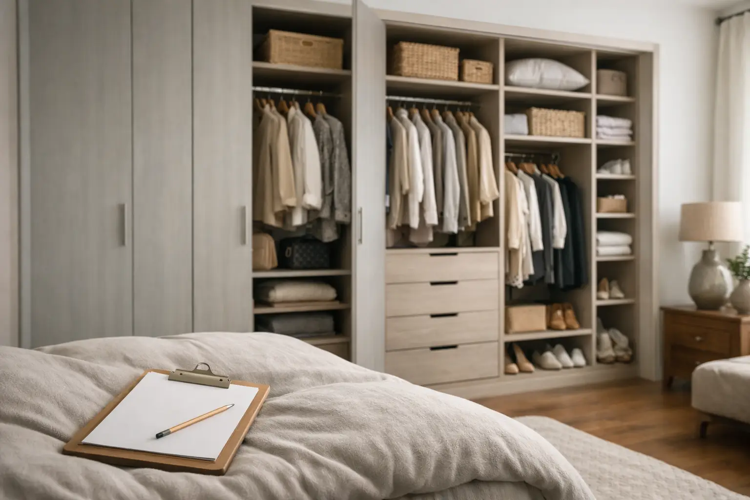 Fitted Bedroom Storage Checklist