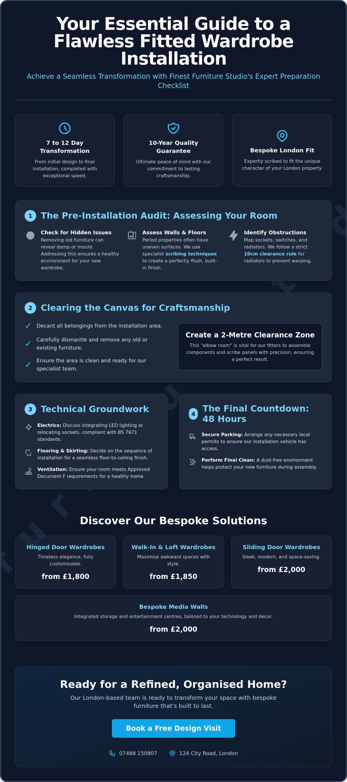 Preparing a Room for Fitted Wardrobes: The Ultimate 2026 Checklist