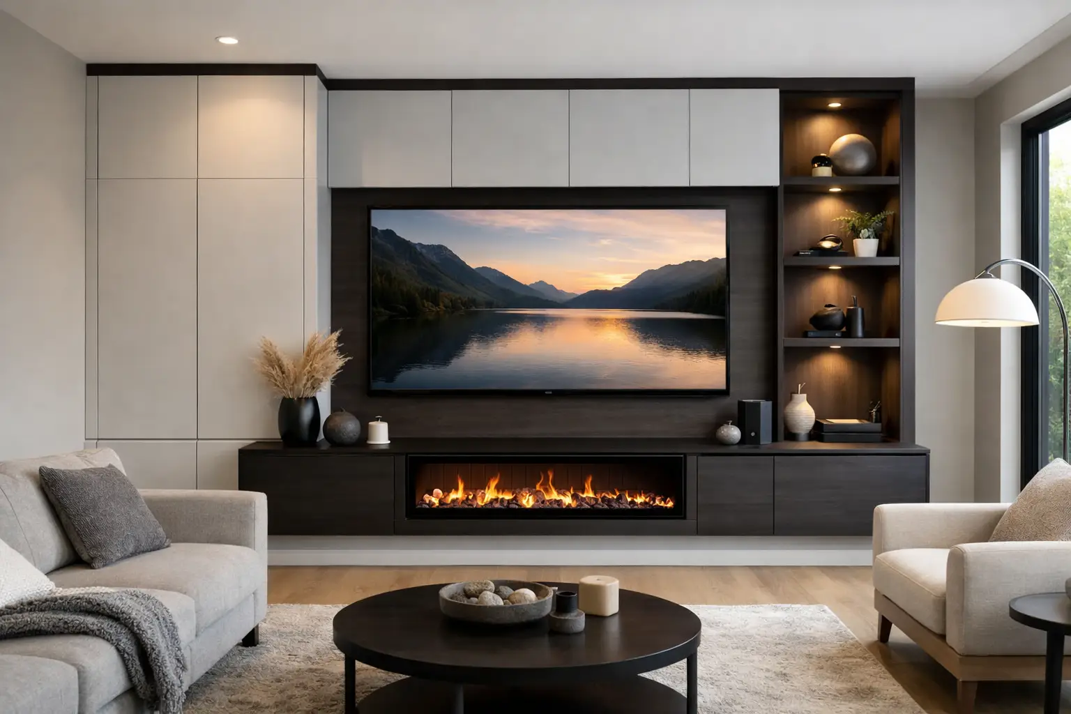 Media Wall Installation Example for Modern Homes