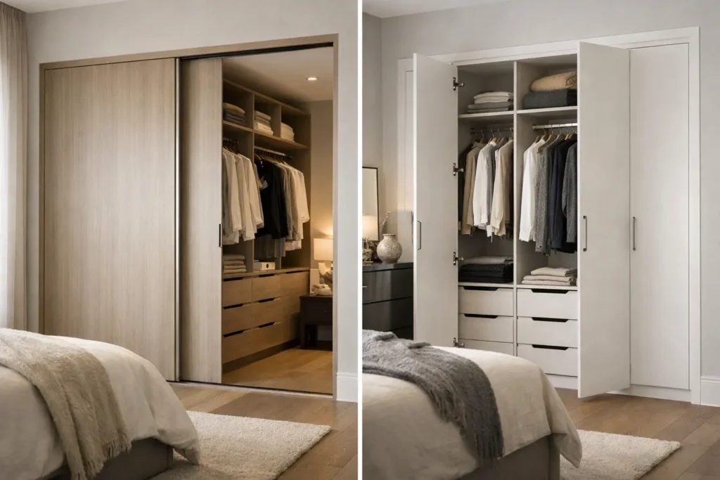 Sliding Doors vs Hinged Wardrobes