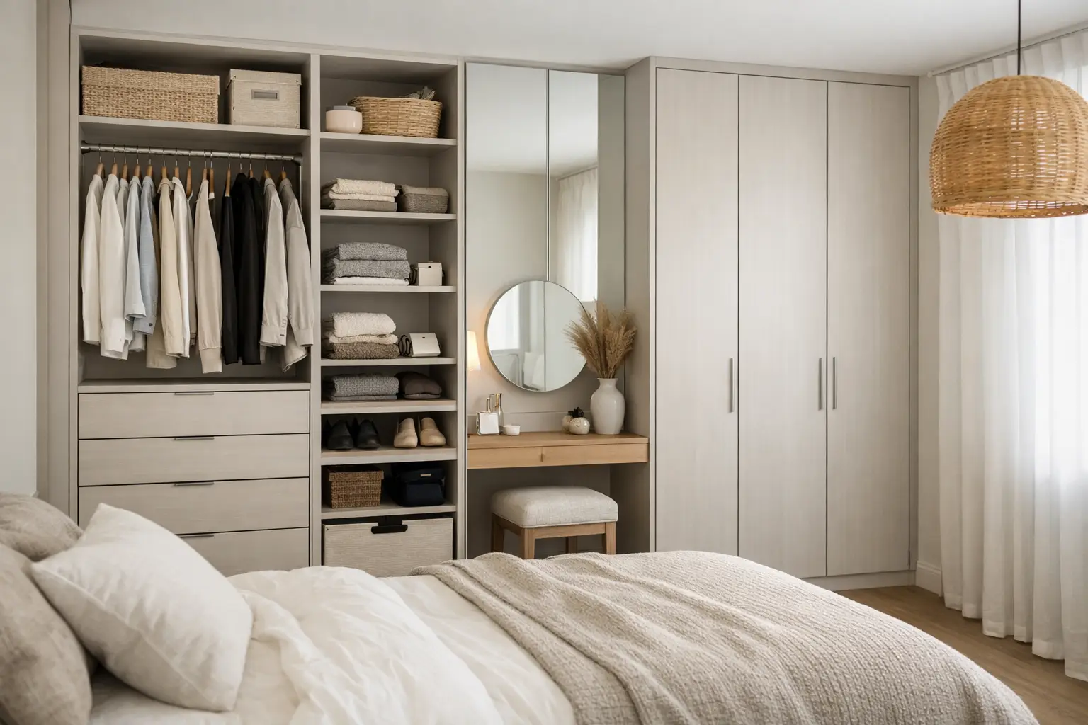 Wardrobe Storage for Small Bedrooms That Works