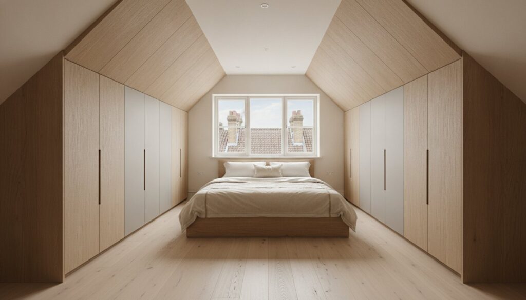 Bespoke Fitted Wardrobes for Sloping Ceilings in Hammersmith: The 2026 Design Guide