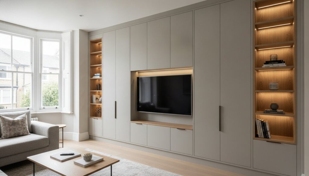 Bespoke Hidden Storage Ideas for British Living Rooms