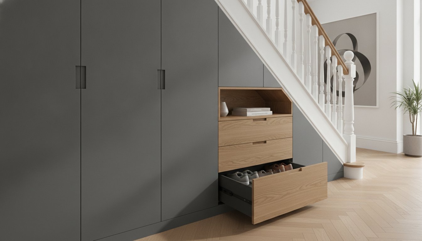 Bespoke Under Stairs Storage London: Custom Space-Saving Solutions for 2026