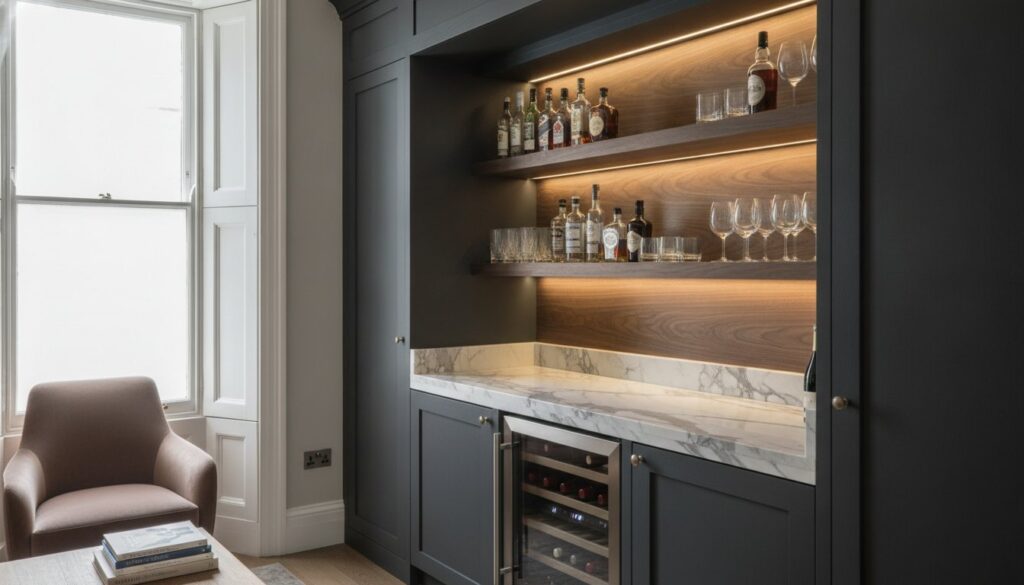 Custom Home Bar Design Chelsea: Luxury Bespoke Solutions for 2026