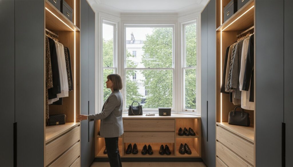 The Benefits of a Walk-in Wardrobe: Why London Homeowners are Choosing Bespoke Luxury