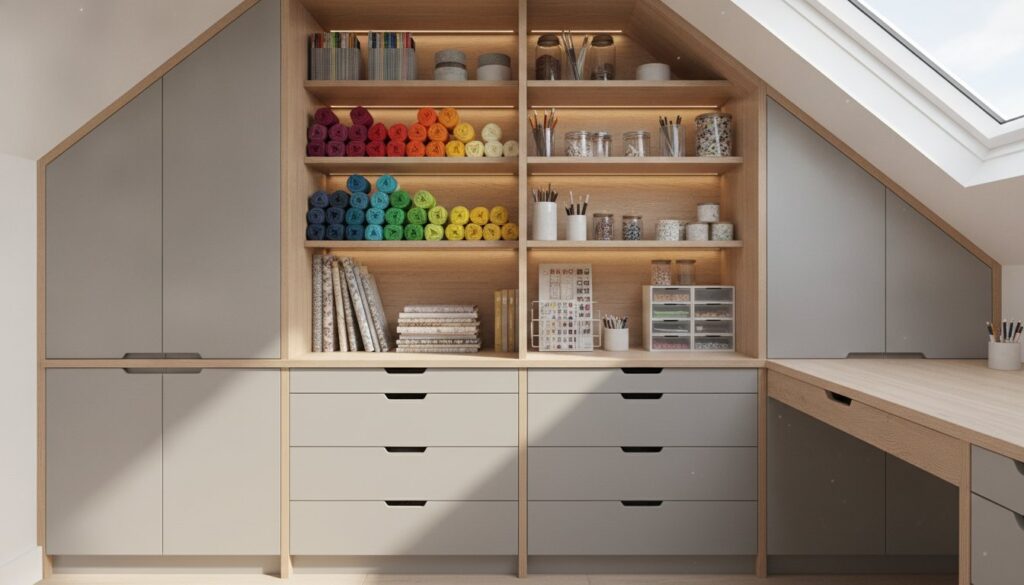Bespoke Custom Craft Room Storage London: Organise Your Creative Space