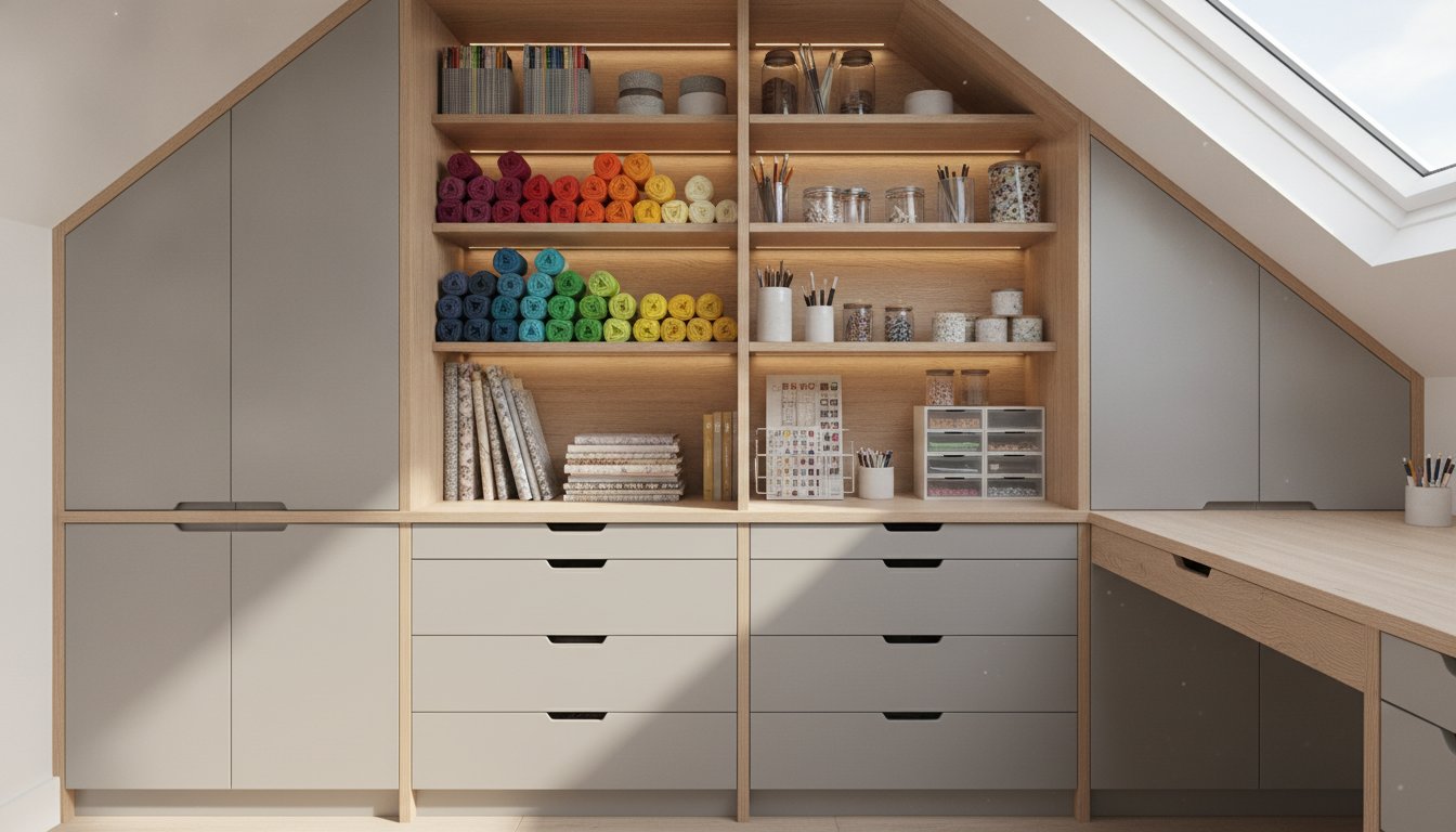 Bespoke Custom Craft Room Storage London: Organise Your Creative Space