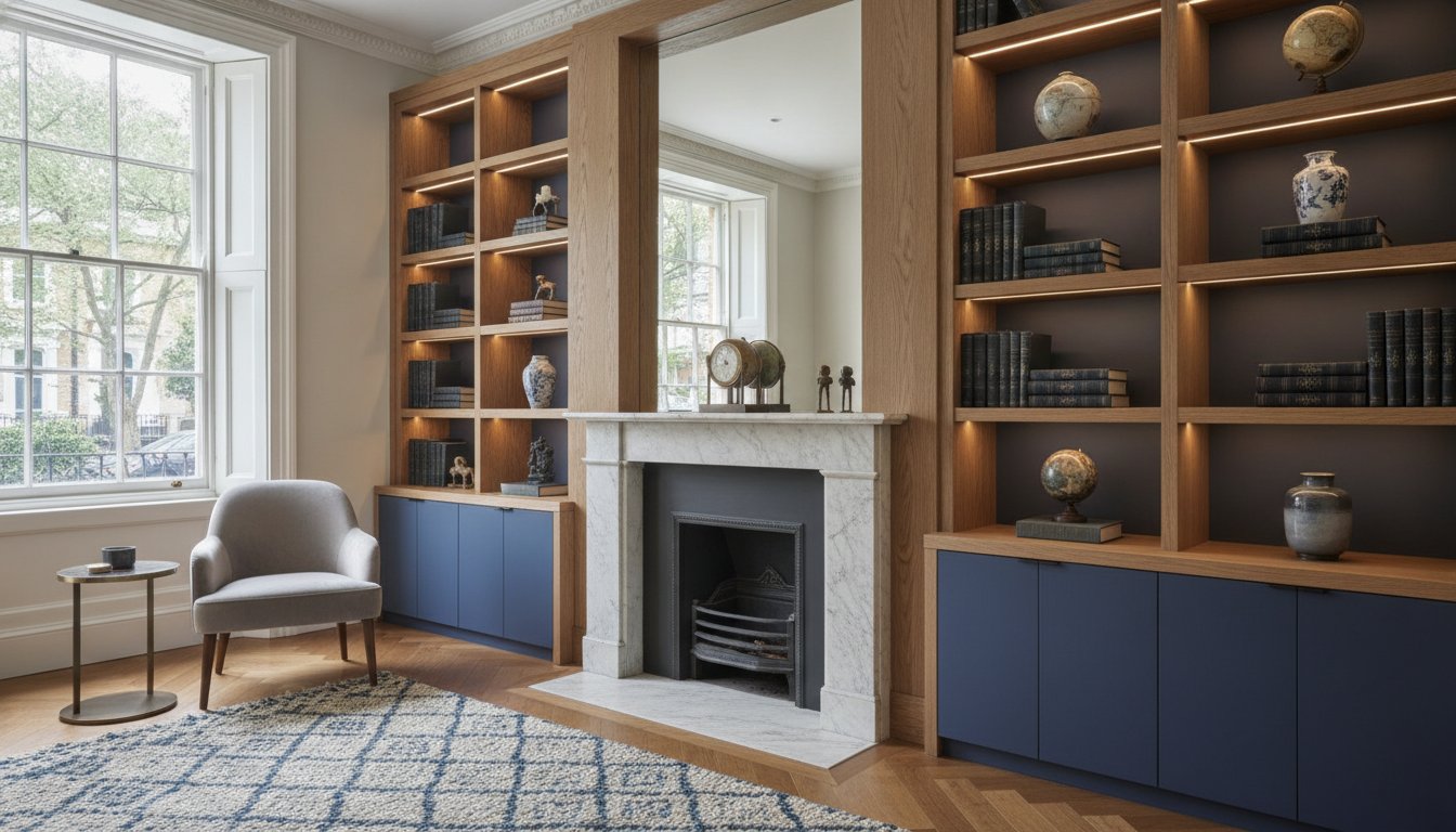 Bespoke Fitted Library Furniture London: Handcrafted Bookcases & Custom Storage