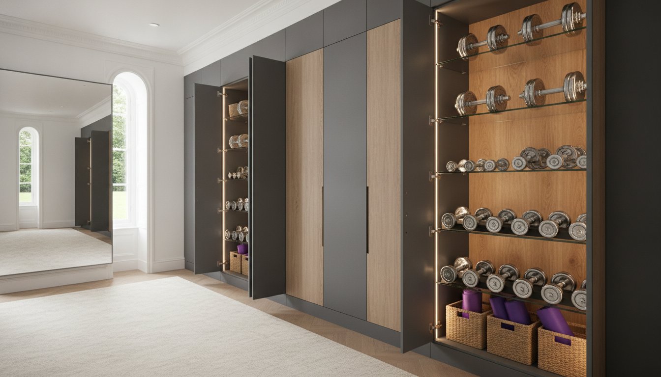 Bespoke Furniture for Home Gyms: Luxury Storage Solutions for 2026