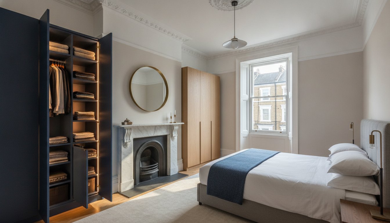 Chimney Breast Alcove Wardrobes: Bespoke Storage for Period Homes in 2026