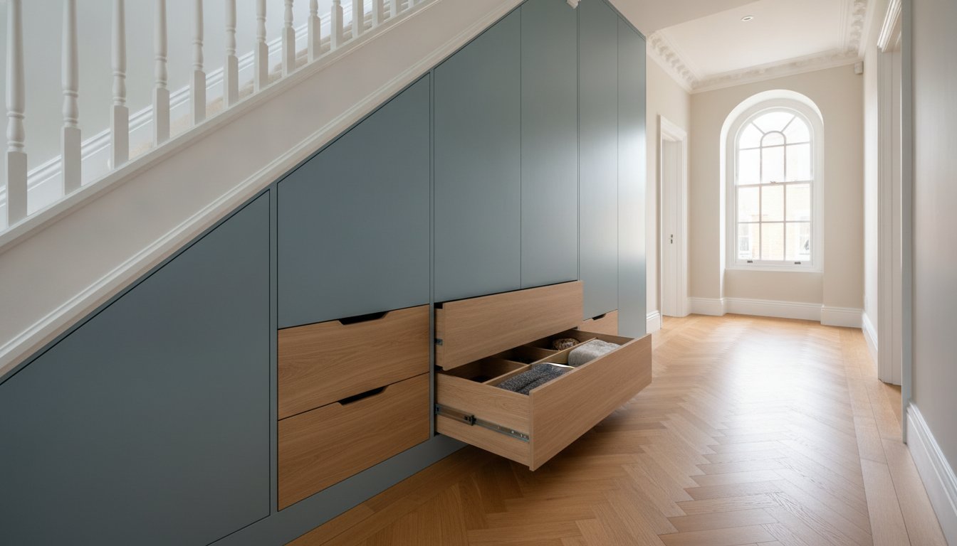 How to Design and Install Bespoke Understairs Storage in West London
