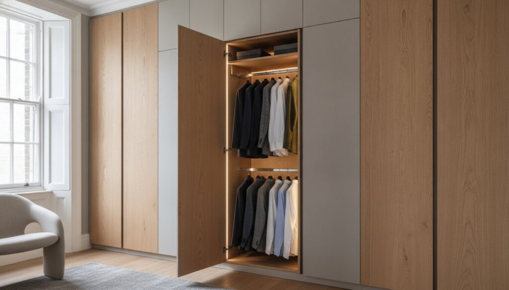 Pull-Down Wardrobe Rail for High Closets: Maximising Your Vertical Space