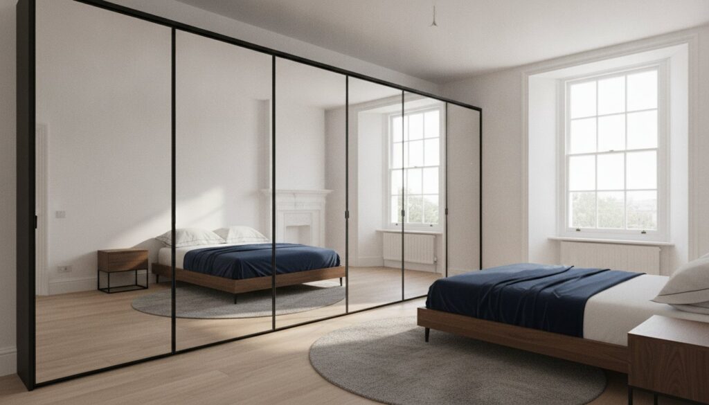 Mirrored Sliding Wardrobes London: Maximising Light and Space in 2026