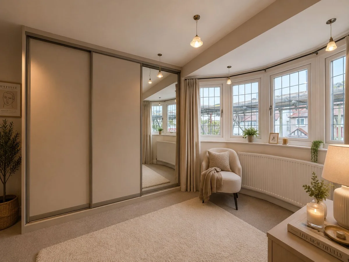 Fitted Sliding Wardrobes Slough And West London: Maximising Small Bedrooms