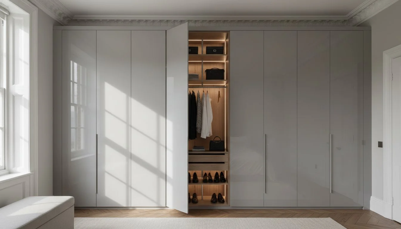 High Gloss Fitted Wardrobes Chelsea: The 2026 Luxury Buying Guide