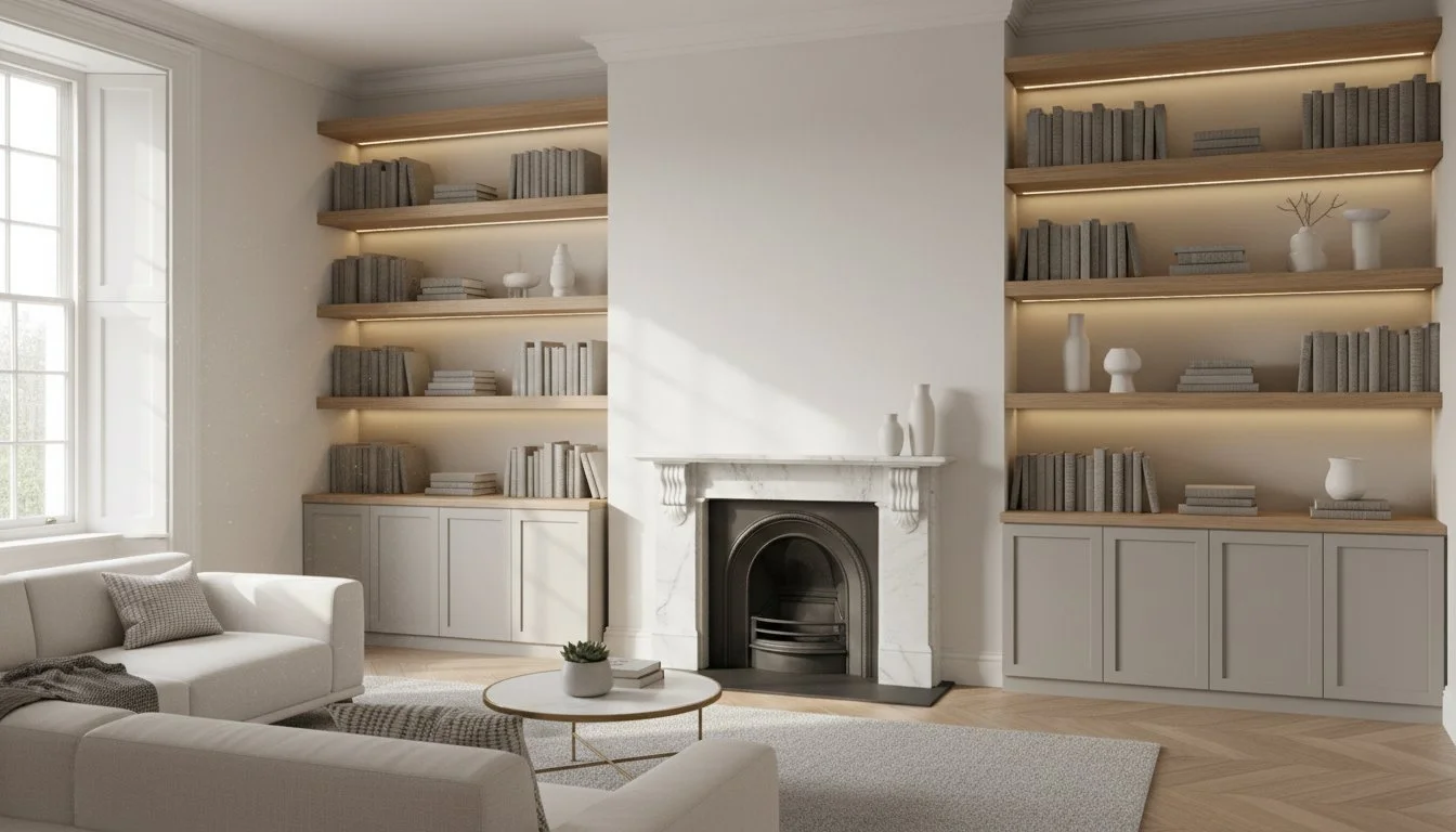 Bespoke Alcove Shelving and Cupboards: The 2026 Guide to Period Home Storage