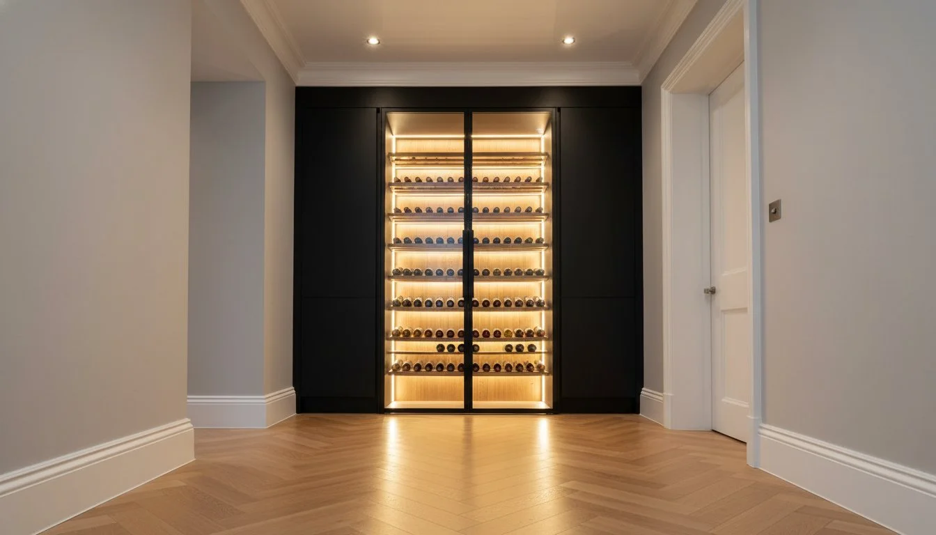 Bespoke Understairs Wine Storage London: 5 Luxury Drinks Cabinet Examples for 2026