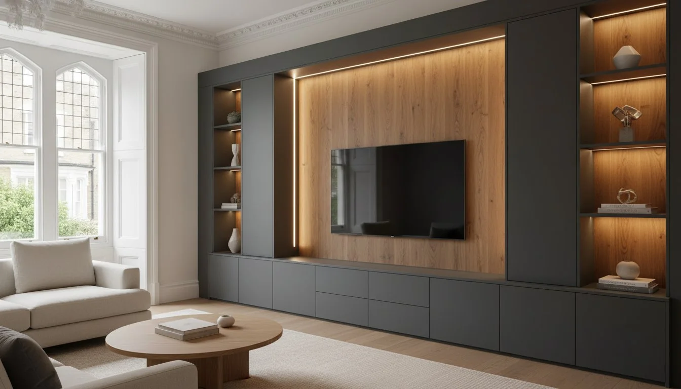 Custom TV Unit with Storage: The 2026 Notting Hill Guide to Bespoke Media Walls