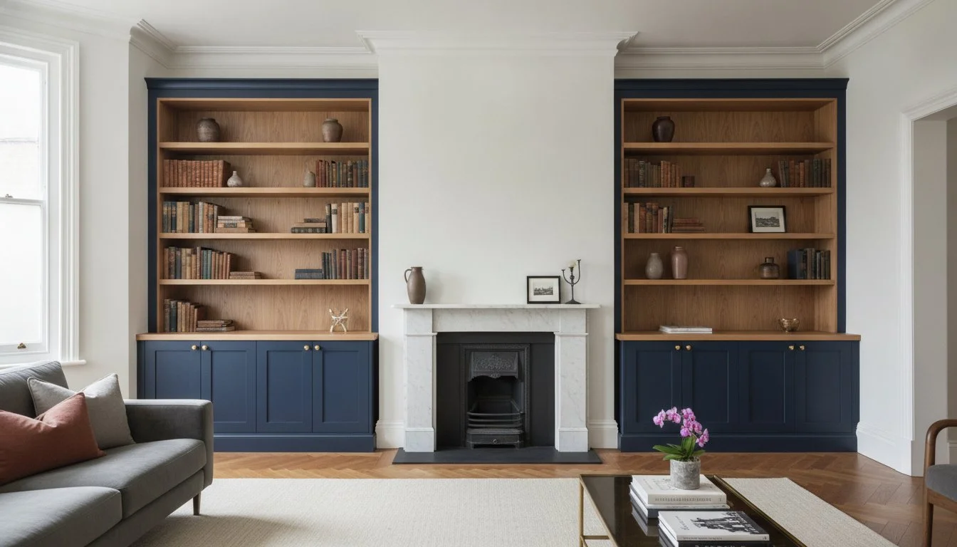 Bespoke Fitted Alcove Units Ealing: Luxury Custom Storage for Period Homes