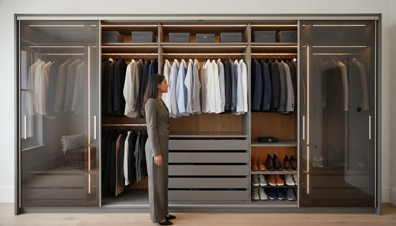 7 Luxury Sliding Wardrobe Interior Layout Ideas for Your London Home