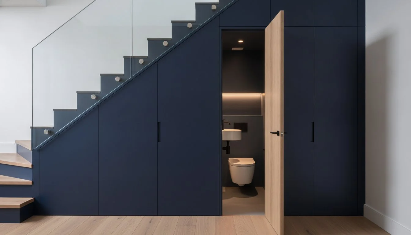 Understairs Cloakroom Ideas: Maximising Awkward Spaces in London Homes